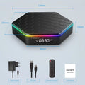 JahyShow T95Z Plus Quad Core 4+128G TV Box - 6K HD Stream Player, Smart Android 12.0