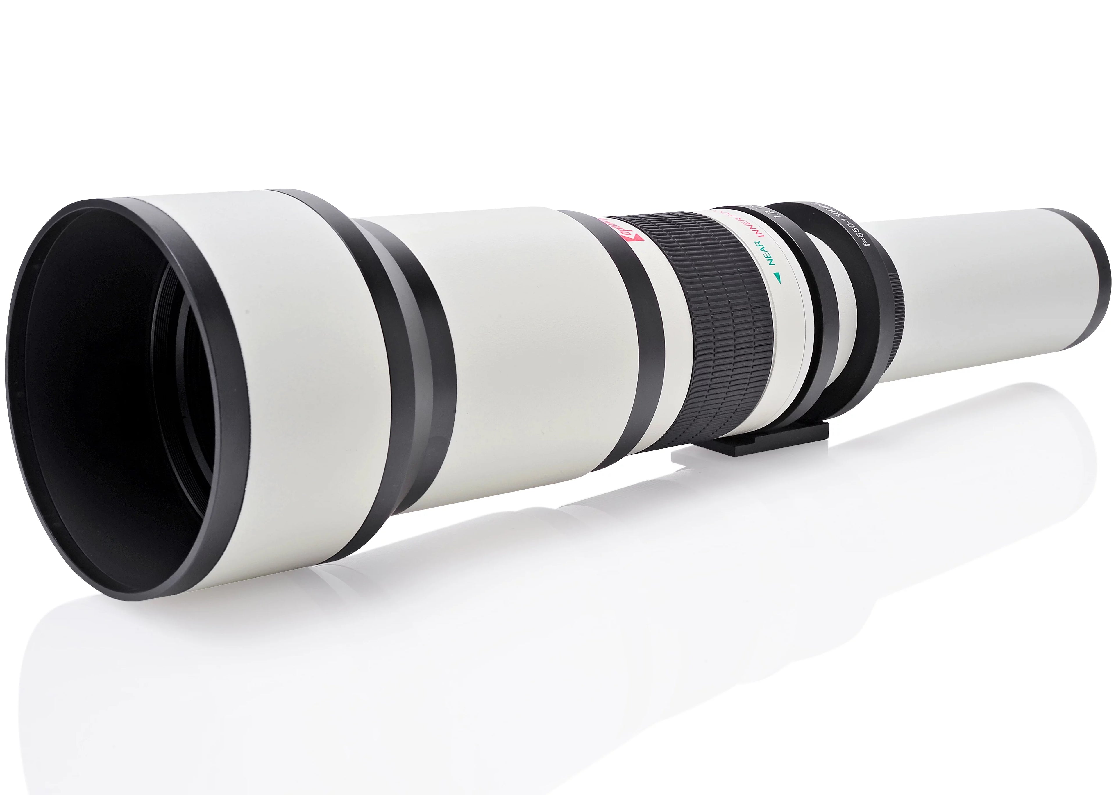 Opteka 650-1300mm (with 2x- 1300-2600mm) f/8 Manual Telephoto Lens + UV for Sony a7r, a7s, a7, a6300, a6000, a5100, a5000, a3000, NEX-7, NEX-6, NEX-5T, 5N, 5R, 3N and other E-Mount Digital SLR Cameras