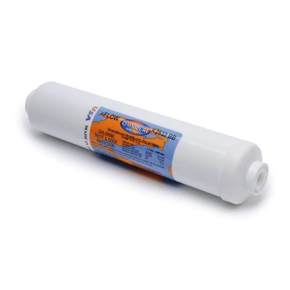 Package Of 6  Omnipure K2533BB Inline GAC Filter Cartridge