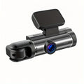 Dash Camera Front And Inside With 32G SD Card, 3.16inch Dash Cam 1080P, G Sensor High Definition Night Vision Loop Recording Wide Angle Car DVR