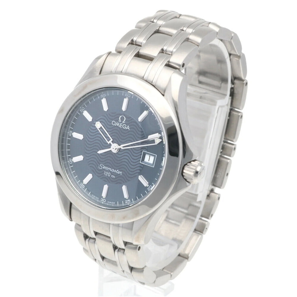 Secondhand Omega Seamaster Watch Rust-resistant Alloy 2581.80 Quartz Men's OMEGA 120M (Good)