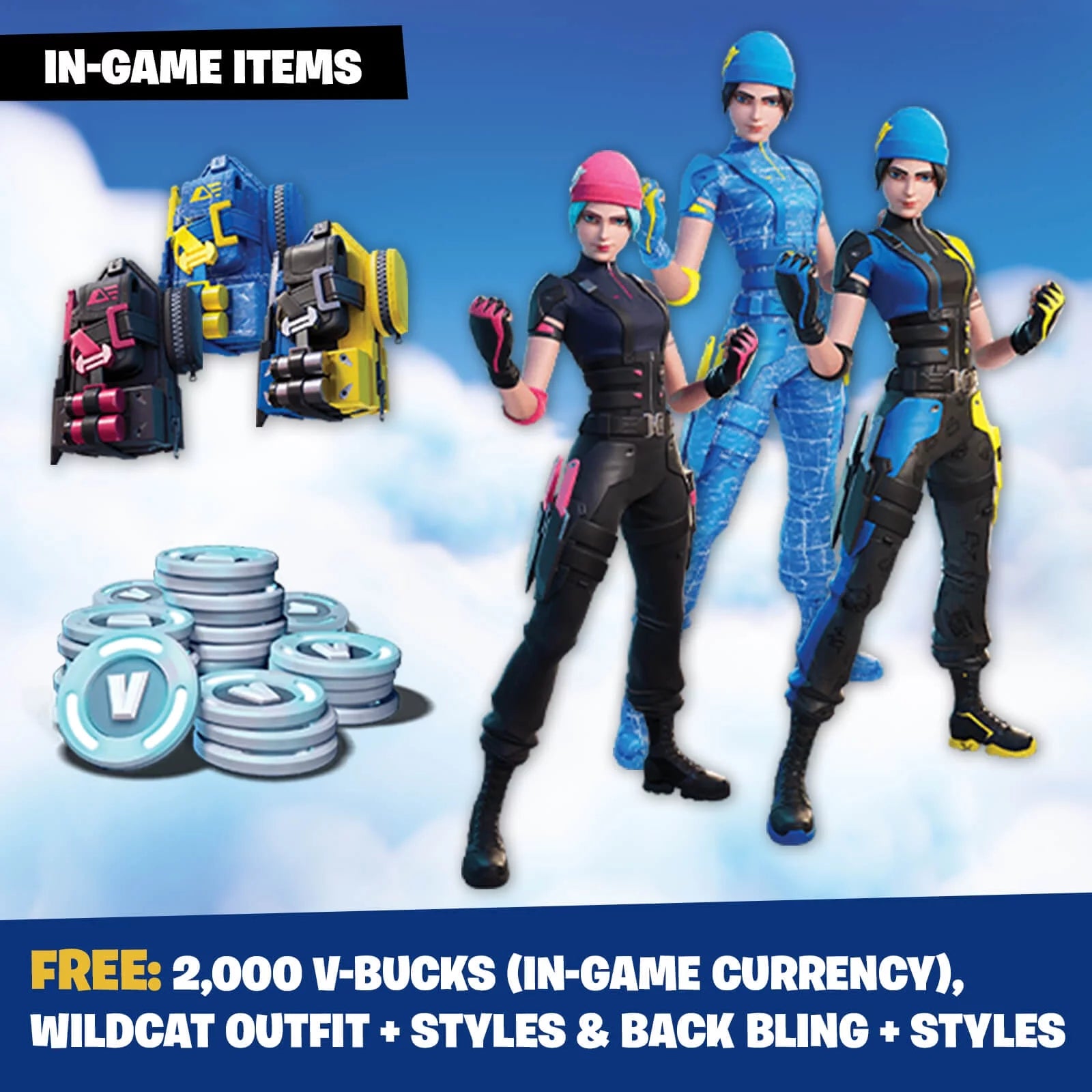 Nintendo Switch Fortnite Wildcat Edition and Game Bundle: Limited Console Set, Pre-Installed Fortnite, Epic Wildcat Outfits, 2000 V-Bucks, Pokemon Shield, Mytrix Tempered Glass Screen Protector