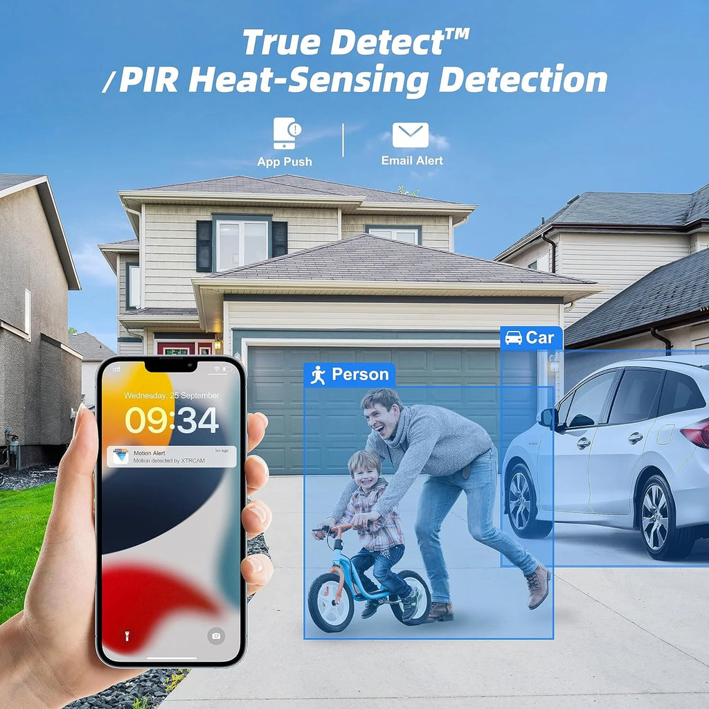 Swann Hardwired Indoor and Outdoor Smart-Enabled DVR Security Camera System