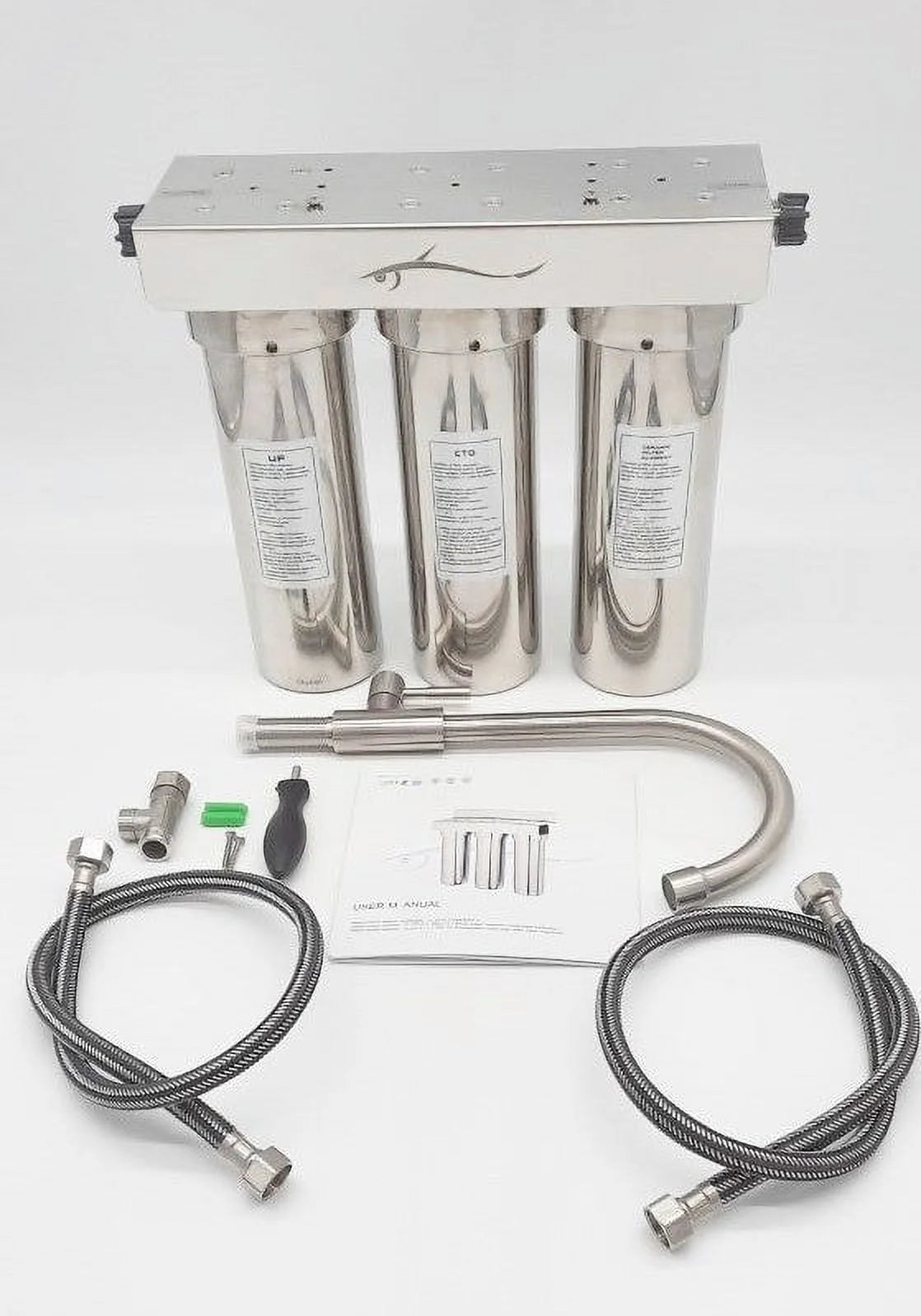 Marine Potable Water Ultra filtration 3 stages system Rust-resistant Alloy