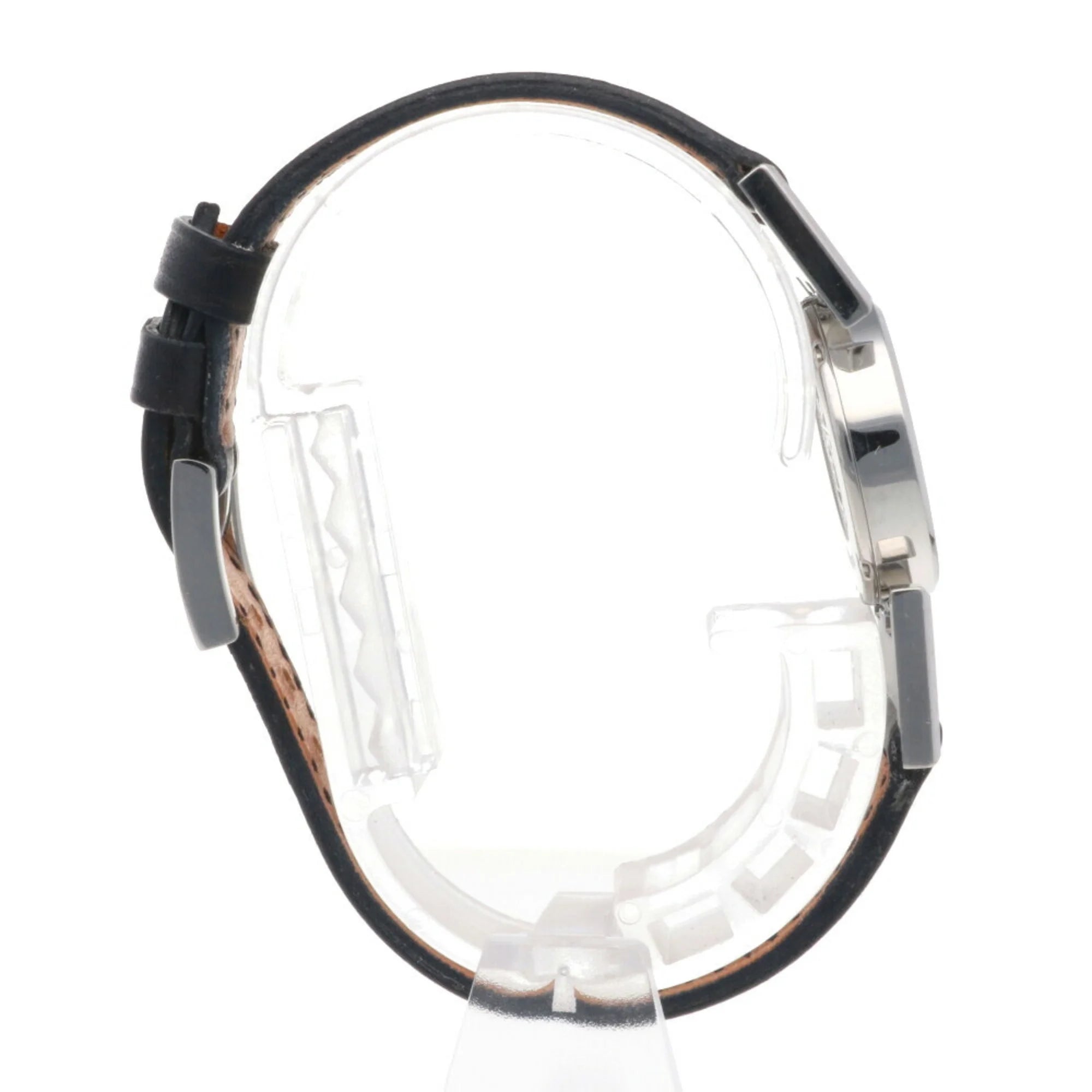 Previously Owned Hermes Paprika Watch Rust-resistant Alloy PA1.230 Quartz Ladies HERMES Diamond Bezel (Good)