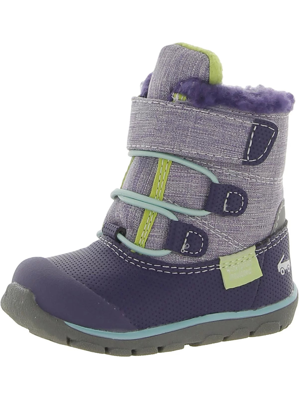 See Kai Run Girls Gilman Pattern Waterproof Winter Boots