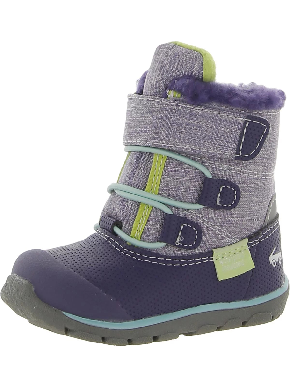 See Kai Run Girls Gilman Pattern Waterproof Winter Boots