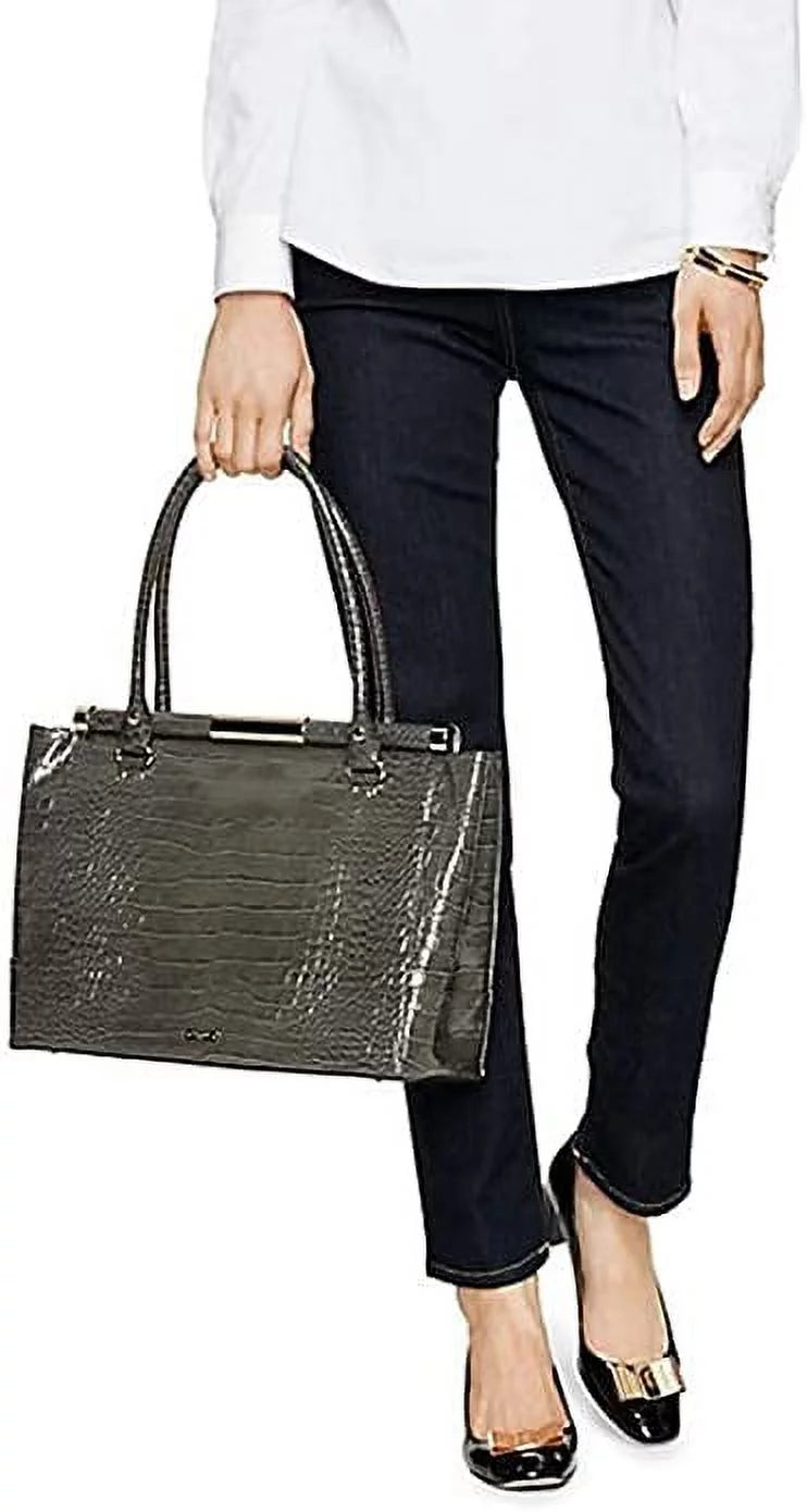 Kate Spade Knightsbridge Constance Croc Graphite