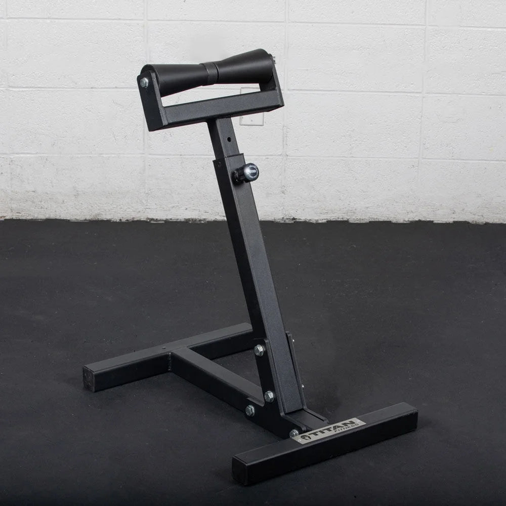 Titan Fitness Rackable Landmine Stand, Nylon Roller Barbell Rest Load Capacity 440 LB, Barbell Shoulder Press Landmine Attachment for Home Gym Strength Training Deadlift, Squat, Clean N Jerk Movements