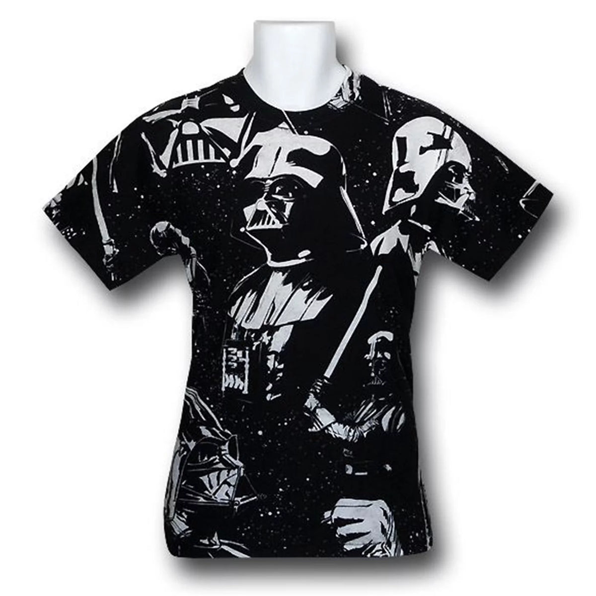 Star Wars Sublimated Vaders Full Print T-Shirt-Men's Large