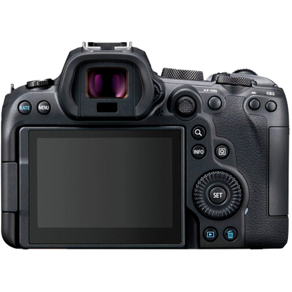 Canon EOS R6 Mirrorless Digital Camera with RF 24-105mm STM + 75-300mm Lens + SanDisk 128GB Card + Case + ZeeTech Accessory
