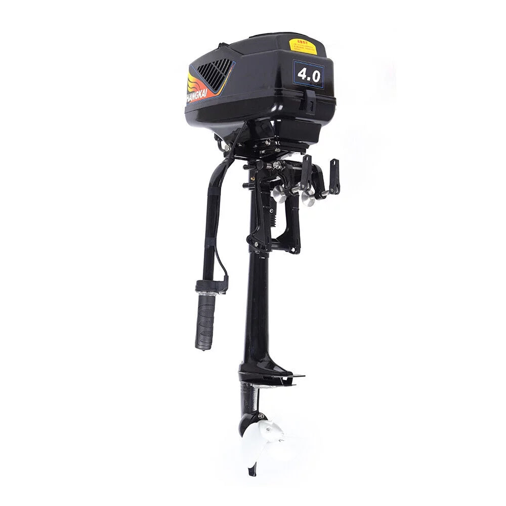 Miumaeov 1000W 4 HP Electric Outboard Motor Boat Engine Trolley Brushless Motor