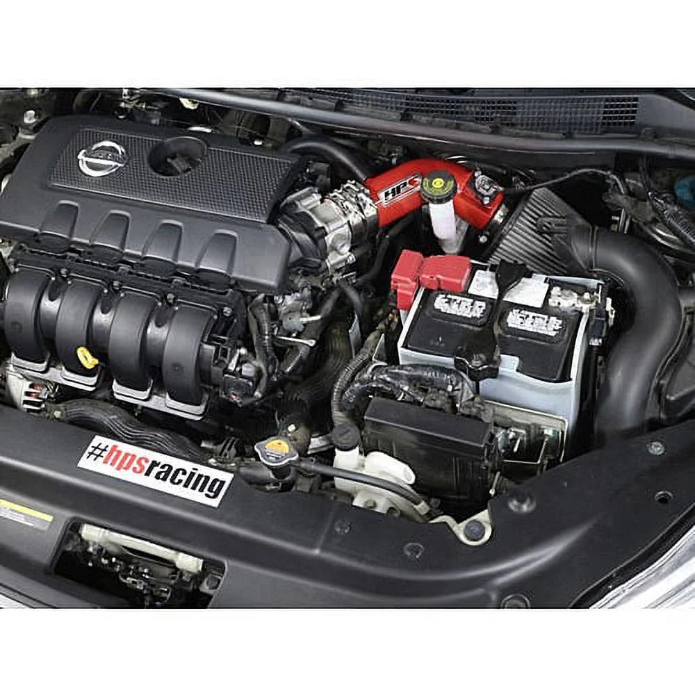 HPS Performance Red Shortram Air Intake Kit Compatible for 2013-2017 Nissan Sentra 1.8L, 827-269R