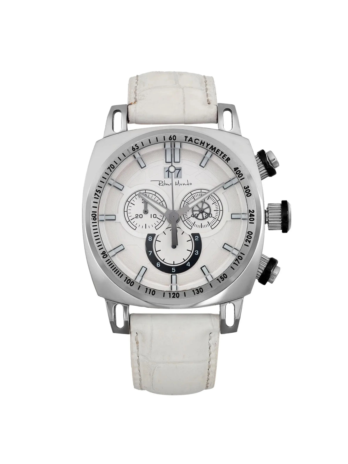 Used Ritmo Mundo Racer 44mm Metal Quartz Men Watch 222/4 (Good)