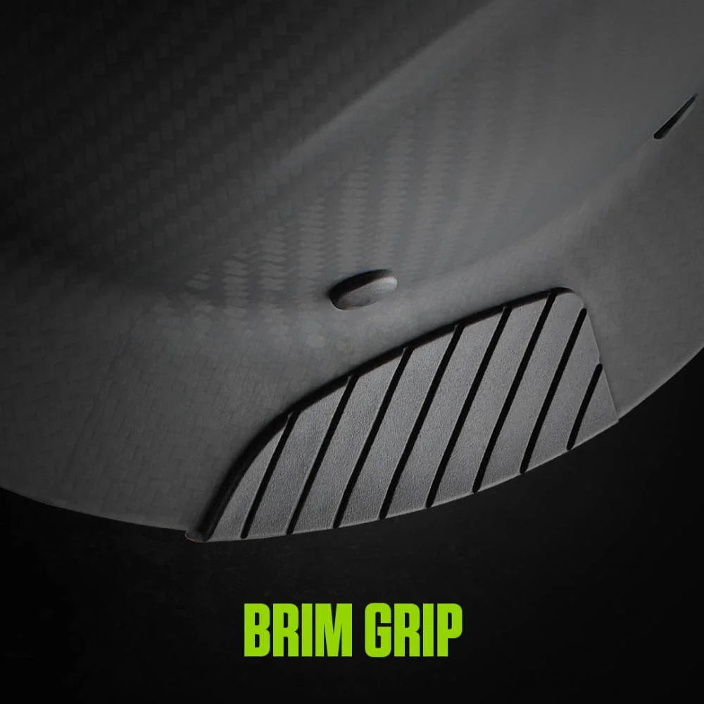 Lift Safety Hard Hat Dax Gloss Black Carbon Fiber Cap Style