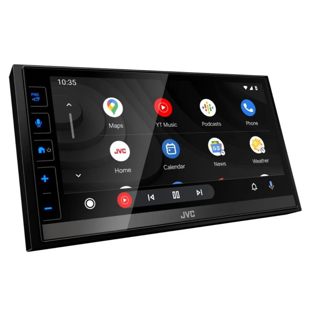 New JVC KW-M785BW 6.8" Shallow-Chassis Multimedia Receiver w/ Backup Bullet Camera