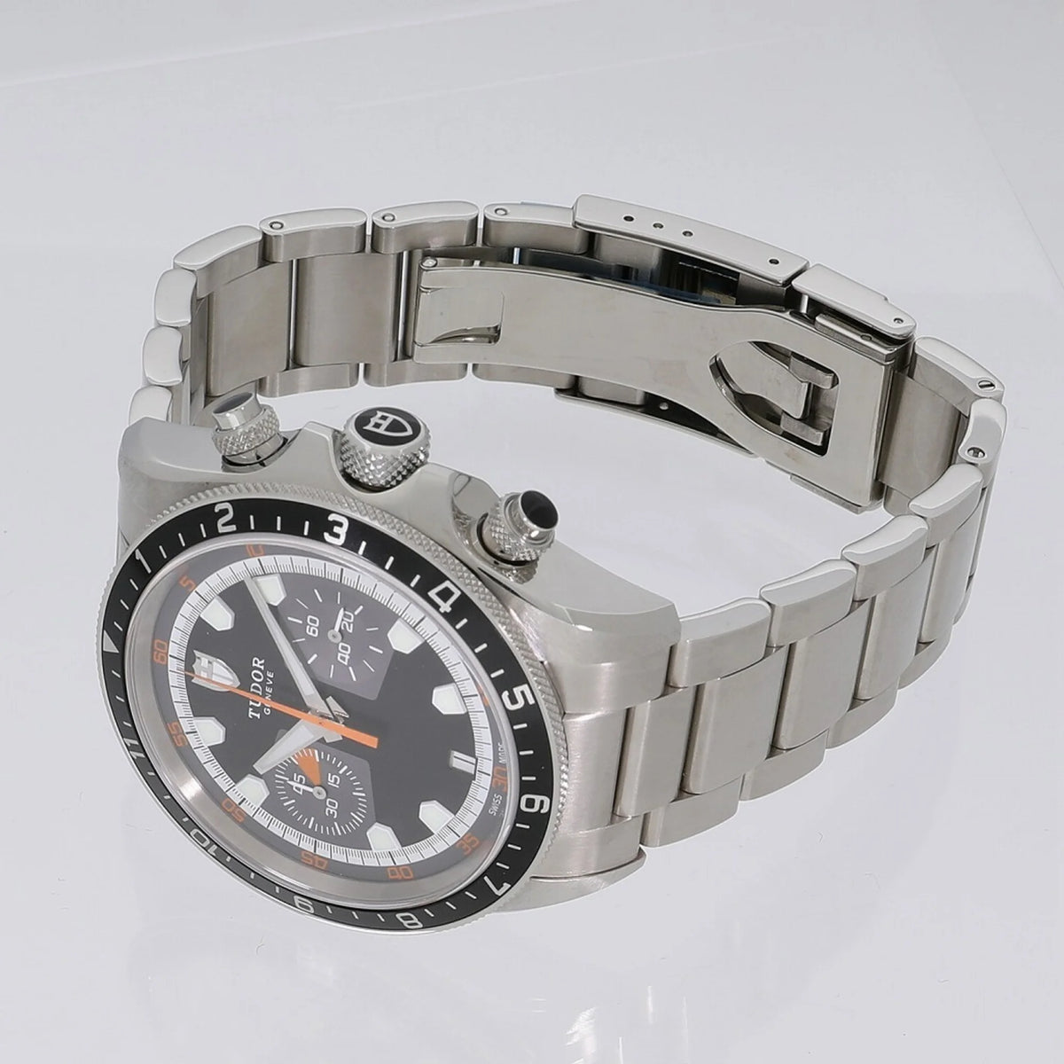 Used Tudor Heritage Stopwatch Function M70330N-0005 Men's Watch (New)