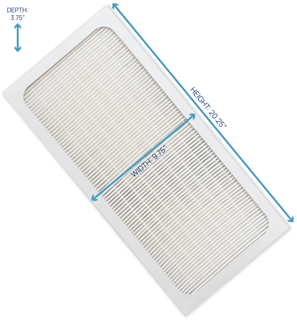Filter Bros BA-400 Compatible With BLUEAIR 400 Classic Series HEPA Replacement Particle Filter For 480i, 402, 403, 405, 410, 450E, 455EB