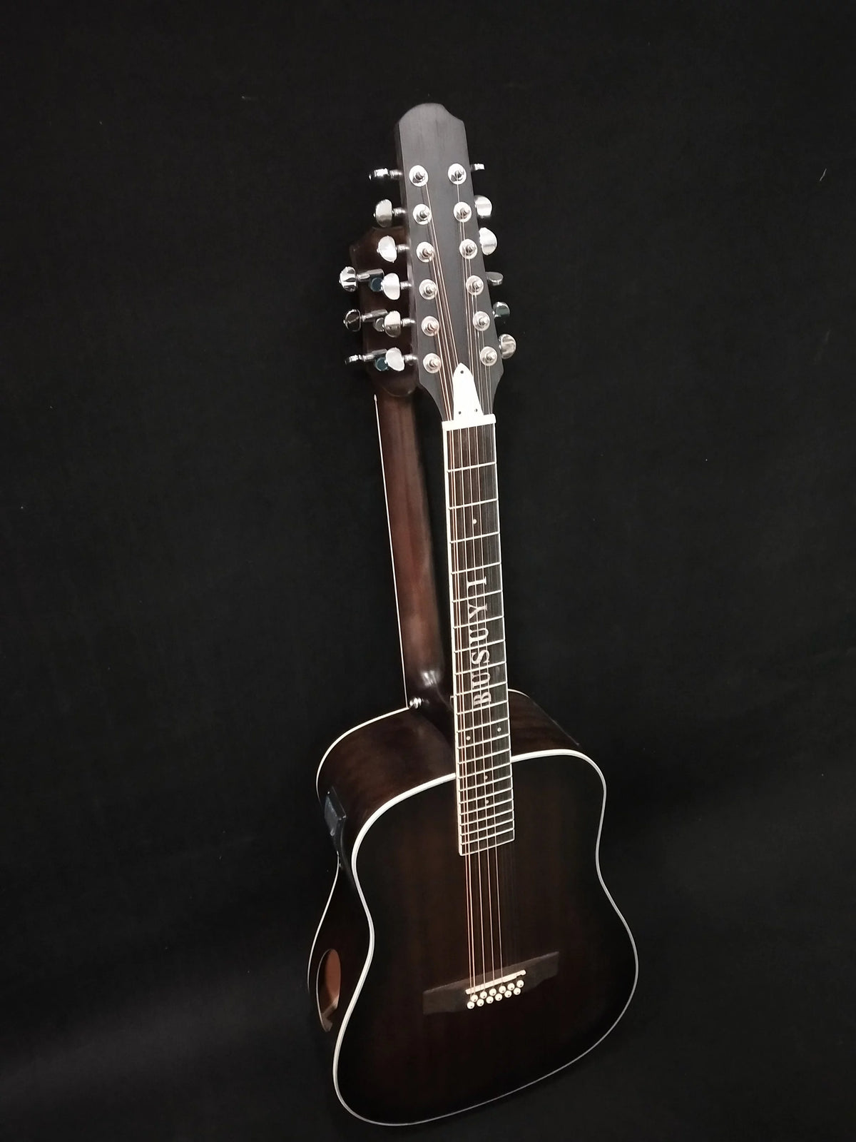 12/6 Strings Acoustic Double Neck, Double Sided Busuyi Guitar 2021 NPT