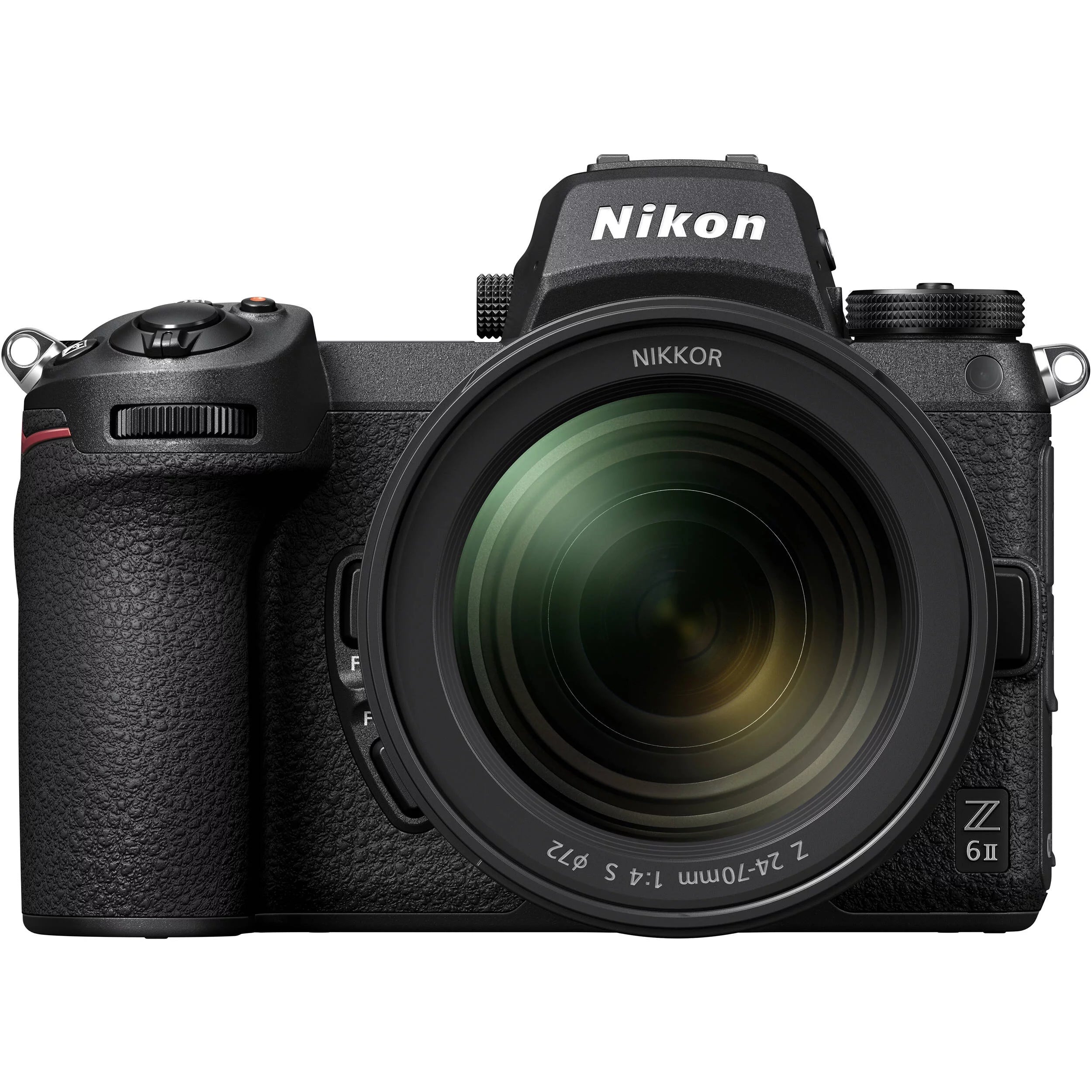 Nikon Z6 II Mirrorless Camera with NIKKOR Z 24-70mm f/4 S Lens + 2 Pack 128GB SanDisk Card + Case + Tripod + ZeeTech Accessory Bundle