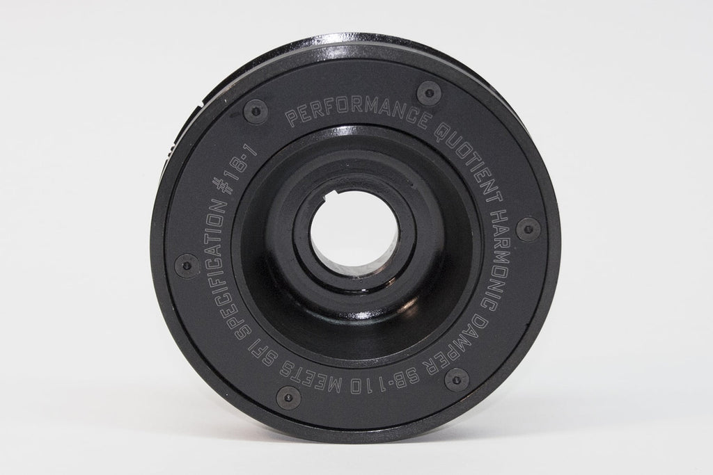 Prw Industries 2411040 Pqx Sfi Rated Racing Alloy Damper Fits select: 2000 HONDA CIVIC SI/SIR, 1999 HONDA CIVIC SI