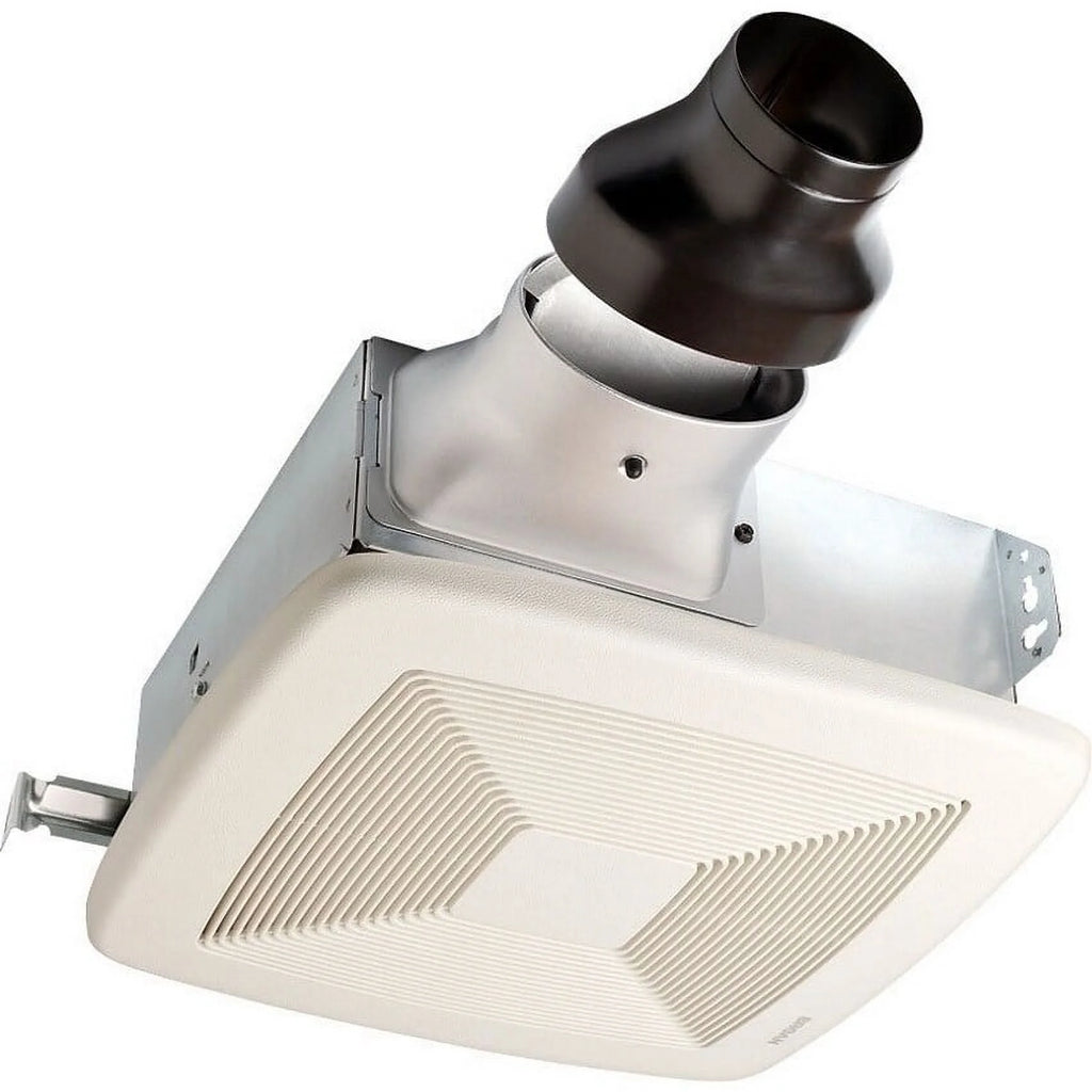 Broan-Nutone Lp80 Broan Lopro Bathroom Exhaust Fan 80 Cfm 1.0 Sones 13 X 14 In. White