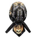 Biker Headwrap Danbanna Deluxe DuRag Cap Doo Rag Bandana Western Desperado Skull