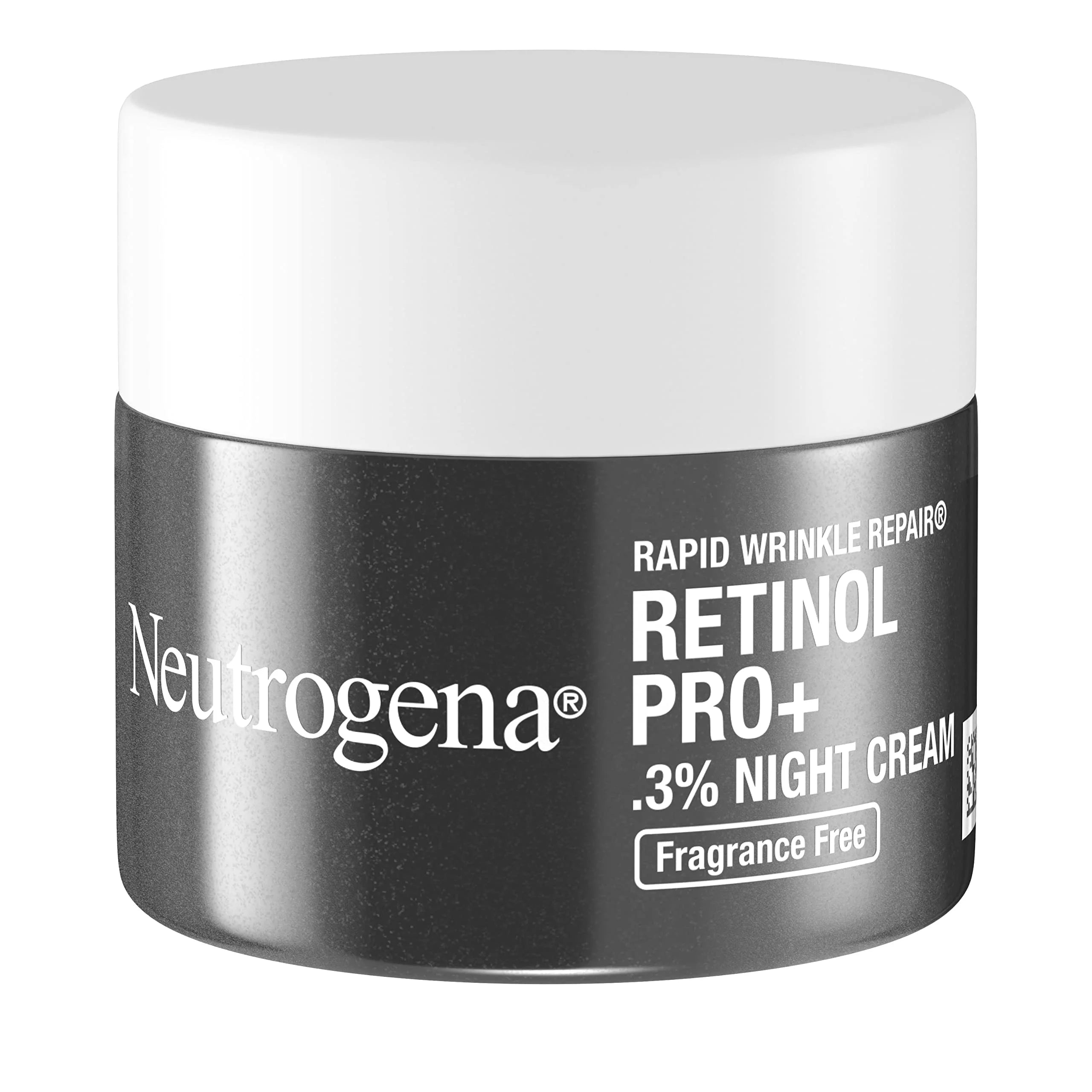 Revitalize Your Skin with Neutrogena Rapid Wrinkle Repair Retinol Pro+ Night Moisturizer - Anti-Aging Face & Neck Cream, Fragrance-Free Formula, 0.3% Retinol, 1.7 Oz