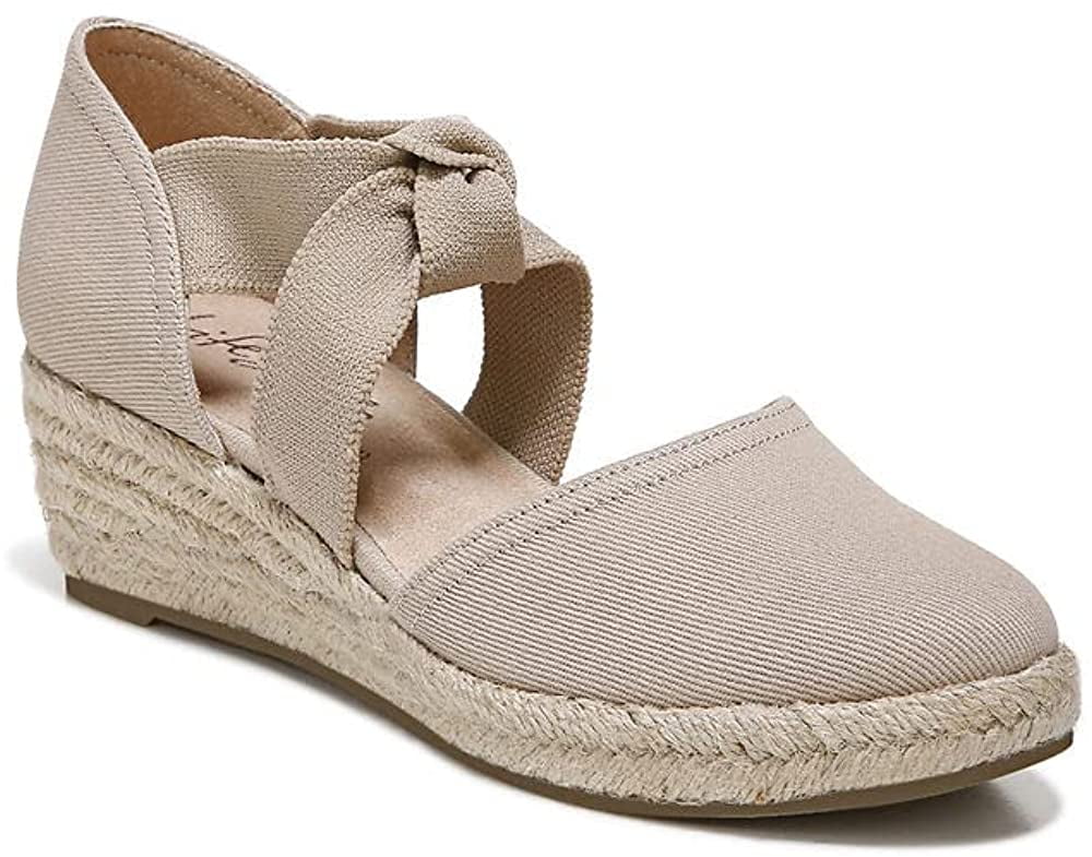 LifeStride Kascade For Her Sandals & Flip Flops Taupe Size 8 W