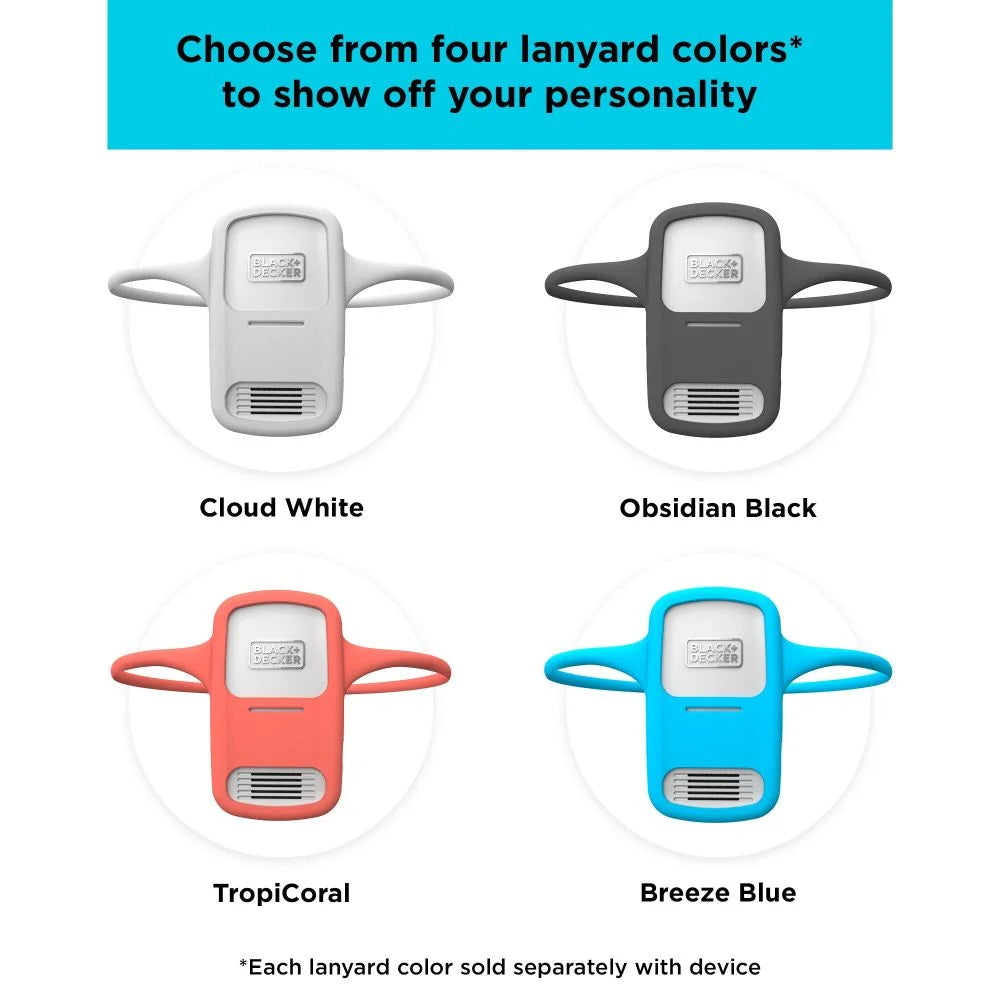 BLACK+DECKER Comfortpak, Wearable Cooling and Heating Device, Cloud White (BCWCC101-10)