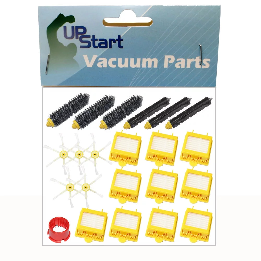 iRobot Roomba 780 Filters, 6-Arm Brush, Bristle Brush, Beater Brush, Tool  - Kit Includes for iRobot 10 Filters, 5 6-Arm Brush, 3 Bristle Brush, 3 Beater Brush, 1 Tool