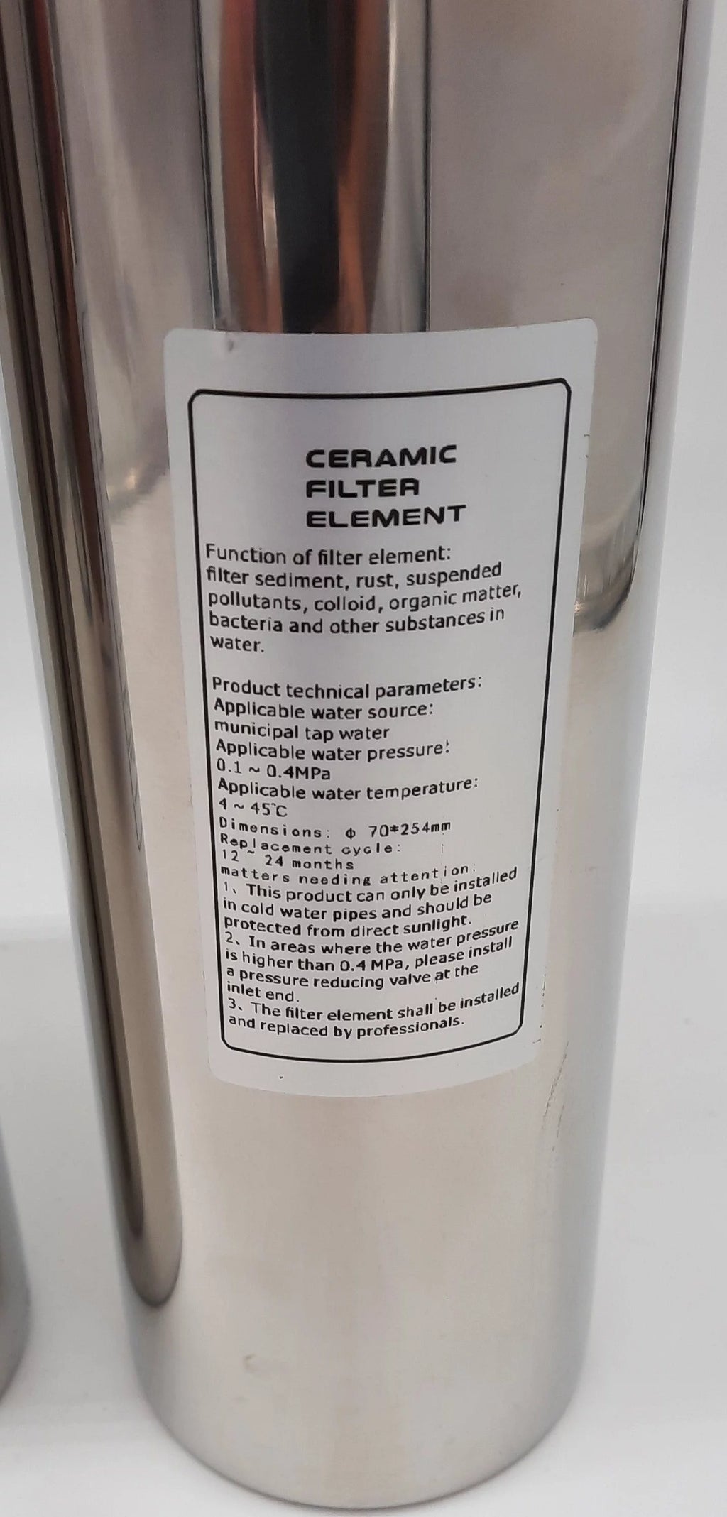 Marine Potable Water Ultra filtration 3 stages system Rust-resistant Alloy