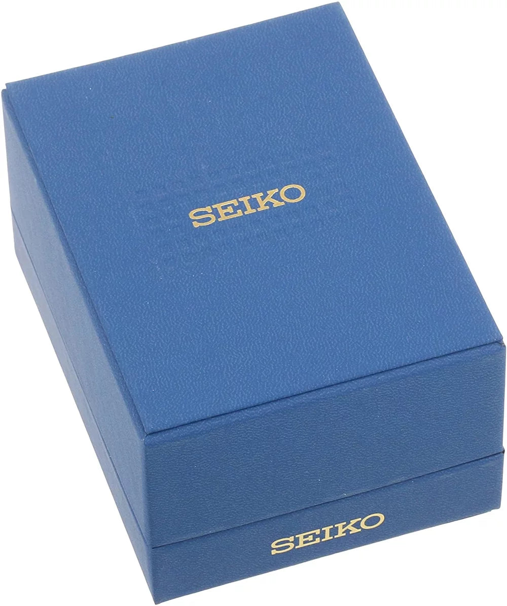 Seiko For Her SUP332 Rust-resistant Alloy and Diamond Solar Watch with a Mother of Pearl Dial