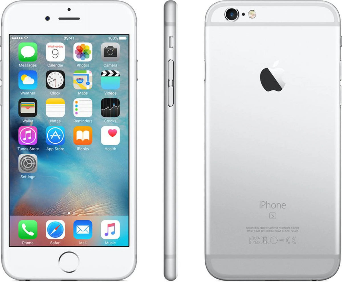 Restored Apple iPhone 6s 32GB, Silver - T-Mobile (Refurbished)