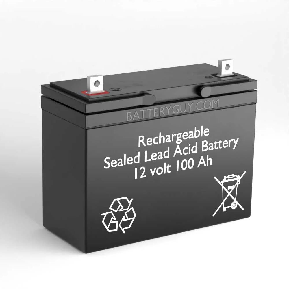BatteryGuy Intex 68631E replacement 12V 100Ah battery - BatteryGuy brand equivalent