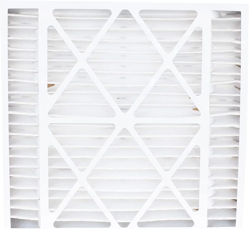 Filterbuy 24x25x5 MERV 8 Pleated HVAC AC Furnace Air Filters for Carrier FILXXCAR0024 (3-Pack)