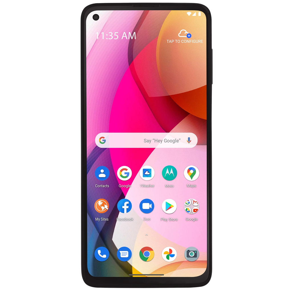 Total Wireless Motorola Moto G Stylus 4G (2020), 128GB, Black - Prepaid Smartphone