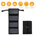 Carevas Solar Panel,Ip65 Water Resistance Usb Solar P-owered Solar P-owered Cell P-ower ank With Cell Bendable Ip65 Resistance P-ower ank Bendable Ip65 Water Outdoors With 4 Solar 4 Solar Panels