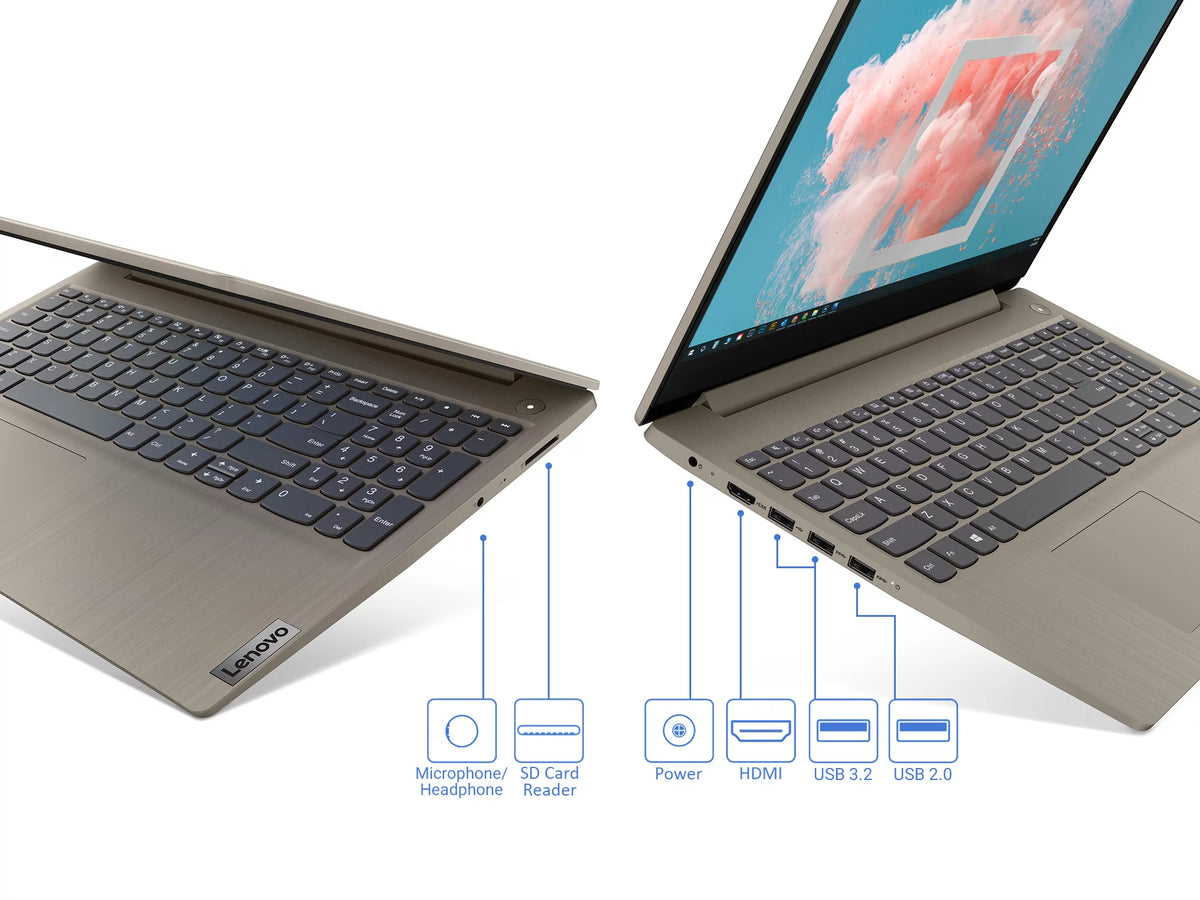 Lenovo IdeaPad 3i Laptop, 15.6" FHD Display, Intel Core i3-1115G4 Upto 4.1GHz, 12GB RAM, 256GB NVMe SSD, HDMI, Card Reader, Wi-Fi, Bluetooth, Windows 11 Home S