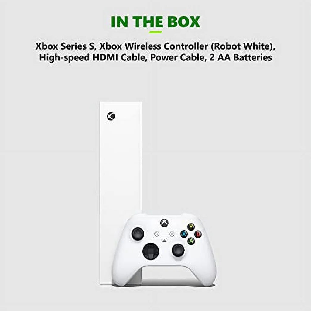Secondhand MICROSOFT XBOX SERIES S 512GB GAME CONSOLE RRS-00001 - WHITE (Refurbished)