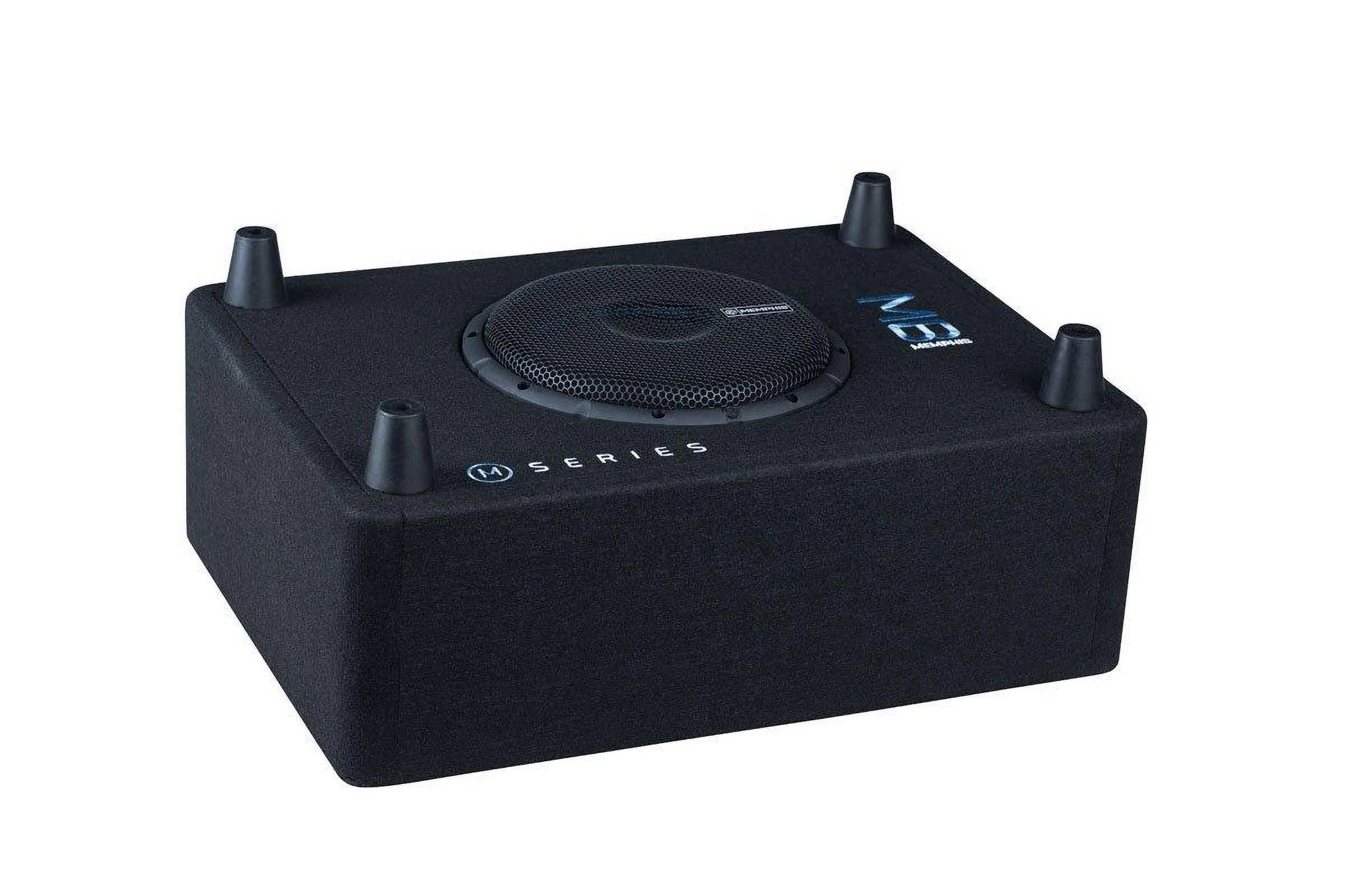 Memphis Audio MBE10SP 10 Inch 500W Amplified Subwoofer Single Bass System 2 Ohm