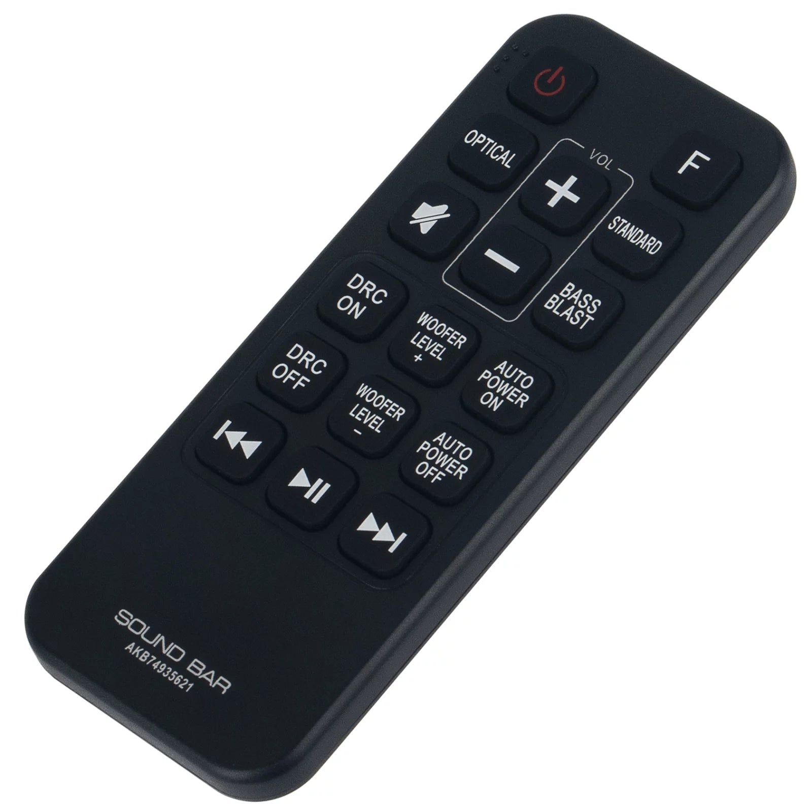 AKB74935621 Replacement Remote Control for LG Wireless Sound Bar SJ2 SPJ2B-W
