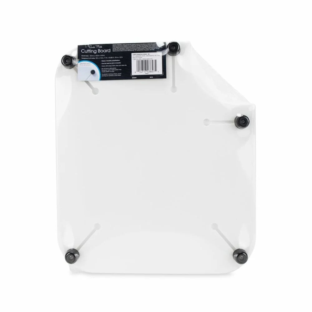 Camco 43857 - Polyethylene White Figured Cutting Board