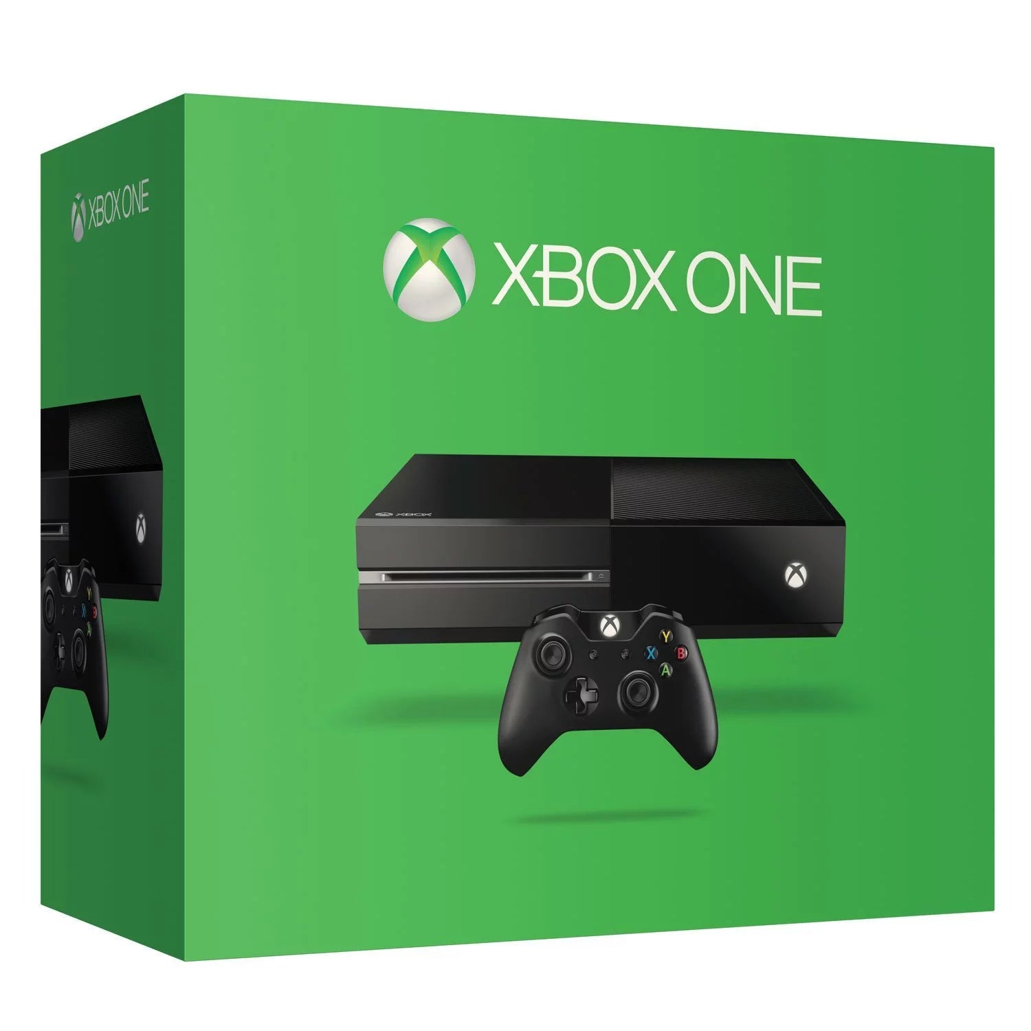 Microsoft Xbox One Original 500GB Gaming Console Black HDMI Cable 2 Controller Included With Assassin's Creed Origins Game BOLT AXTION Bundle Used