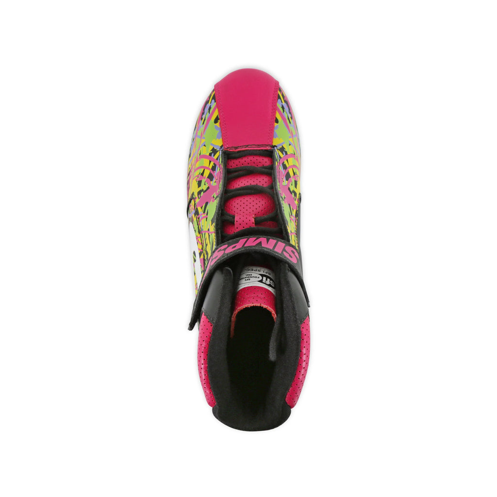 Simpson Racing DX2100S DNA X2 Shoes Pair Adult Size 10 Sonic