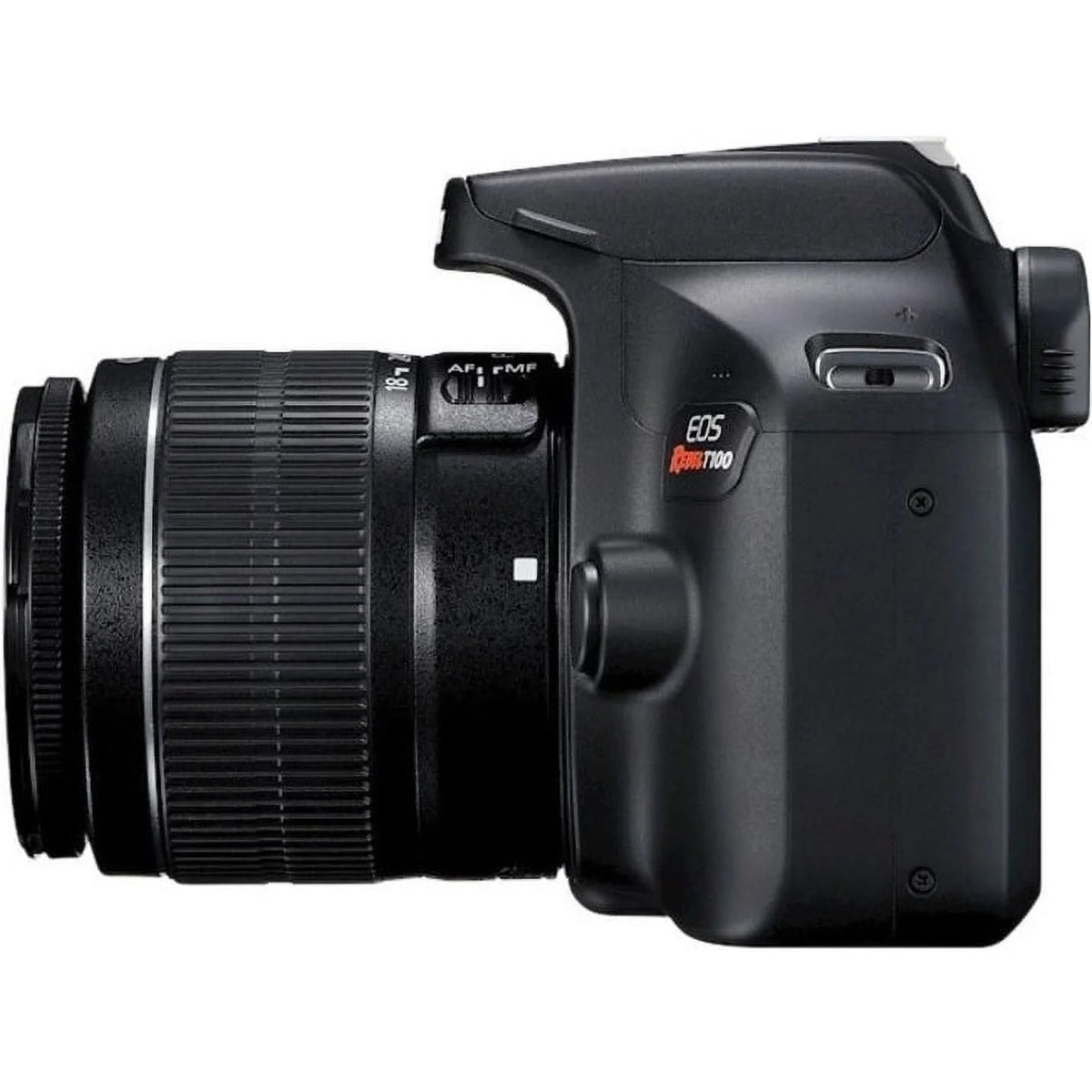 Canon EOS Rebel T100 18 Megapixel Digital SLR Camera with Lens, 0.71", 2.17", Black