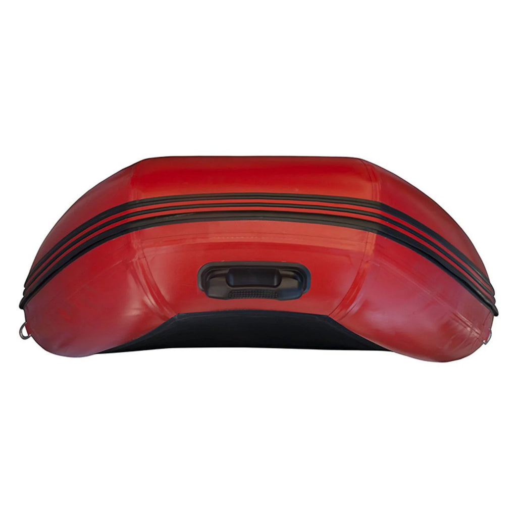 Inflatable Boat - Pre-Installed Slide Floor - 3-Person - 8.4 Feet - Red and Black