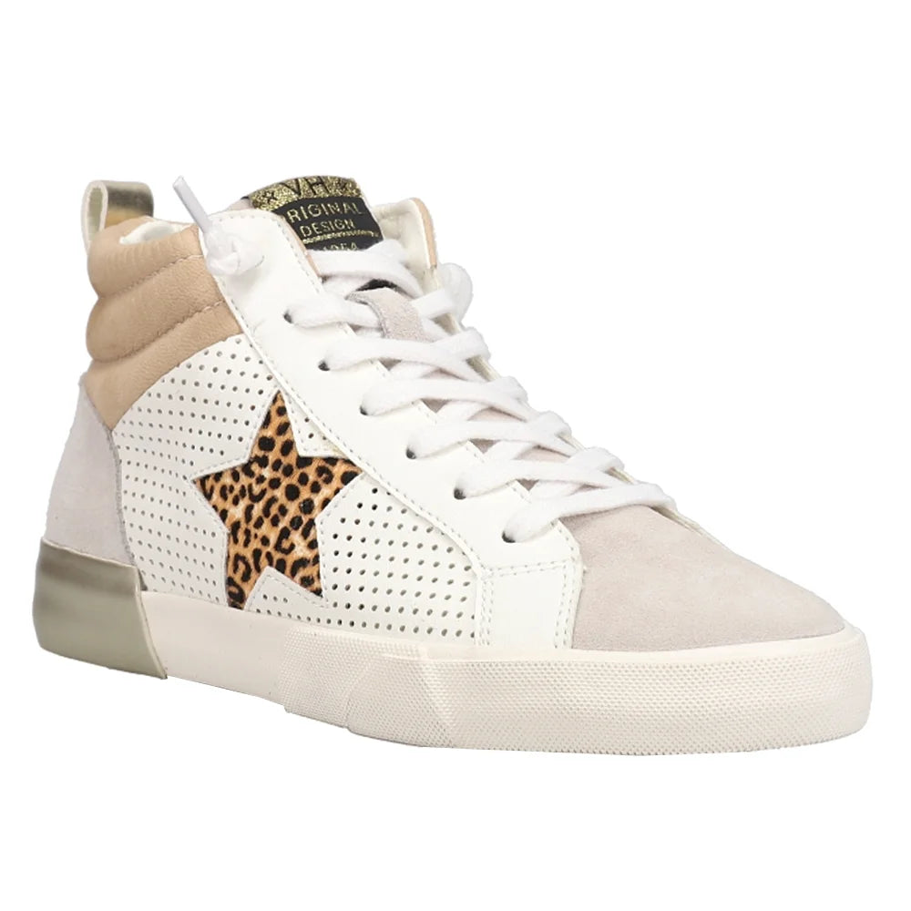 Vintage Havana  Womens Lester Leopard High   Sneakers Casual Shoes Casual