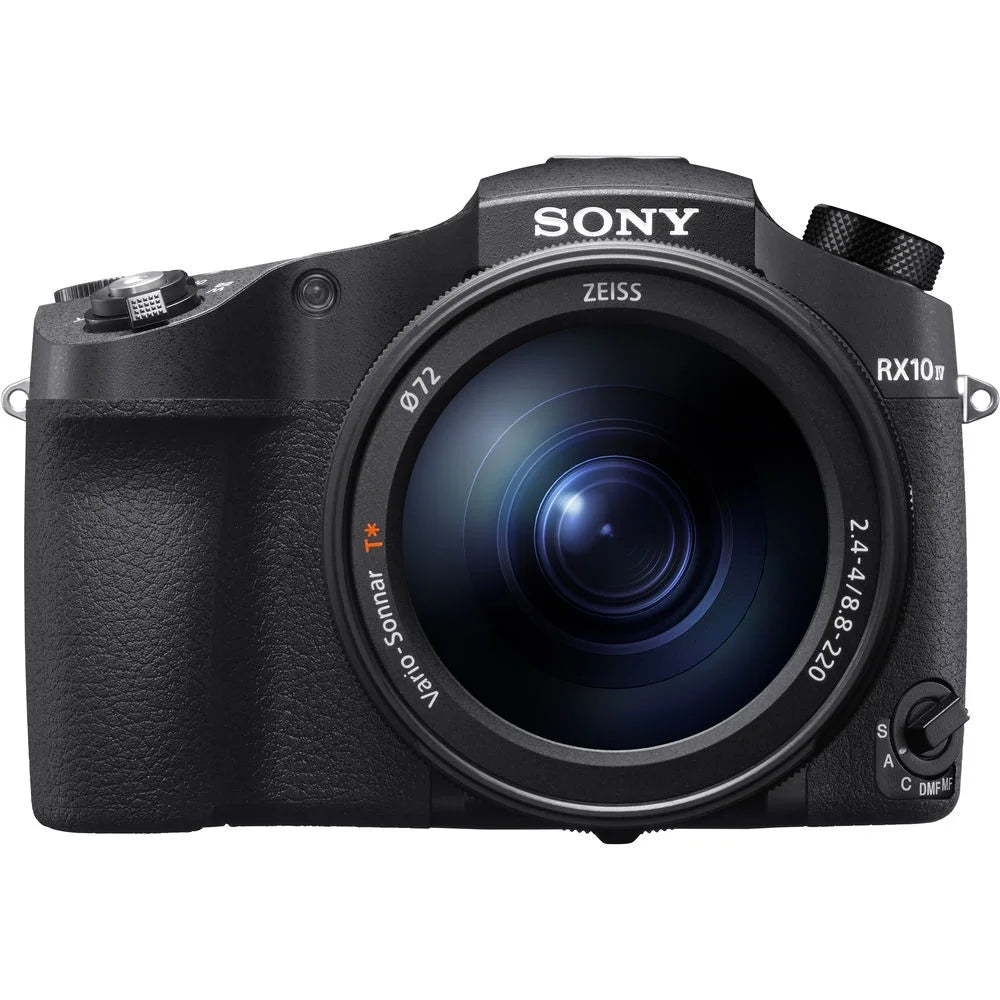 Sony Cyber-shot DSC-RX10 IV Digital Camera + 4K Monitor + Rode VideoMic + More