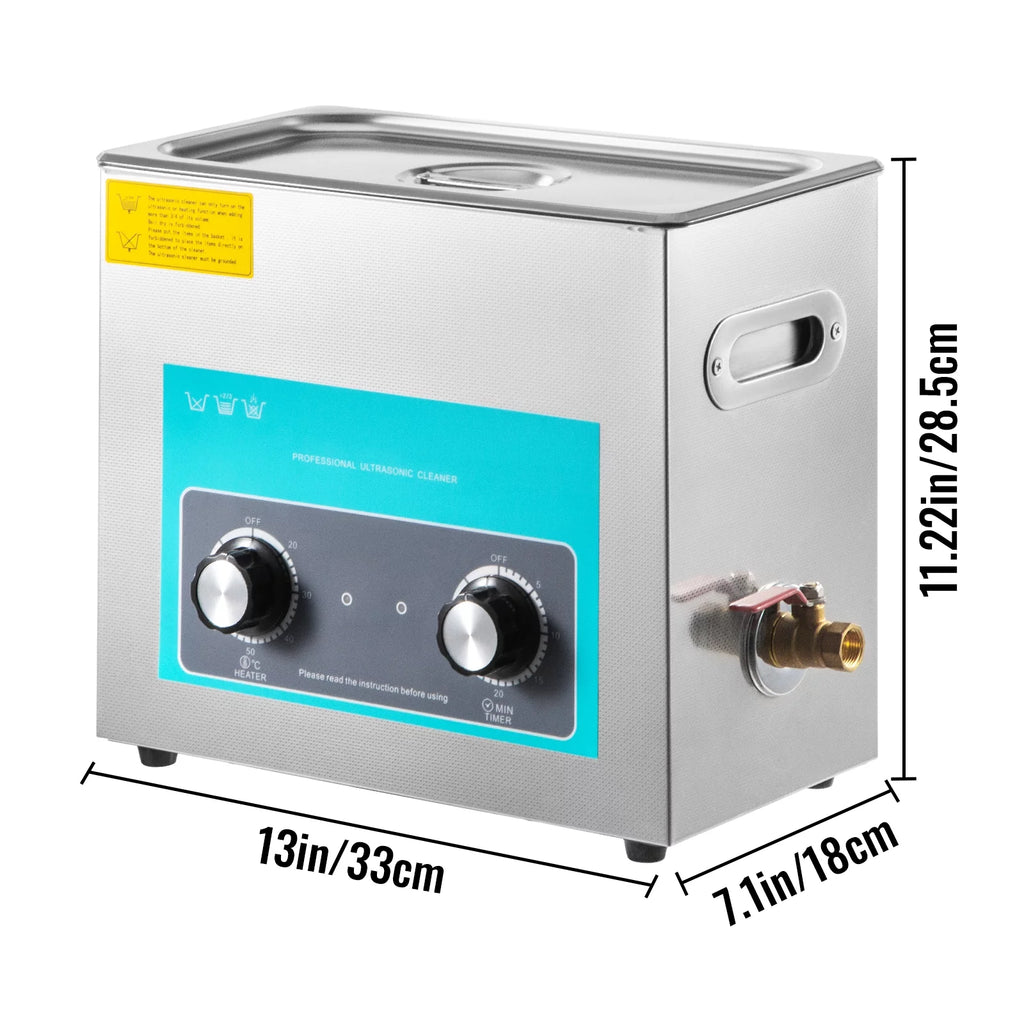 BENTISM Ultrasonic Vinyl Record Cleaner Vinyl Ultrasonic Cleaning Machine 6L Knob